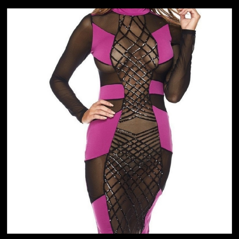 Magenta dress